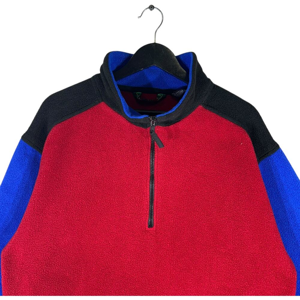 Ebtek 1/4 Zip Color Block Fleece - image 2